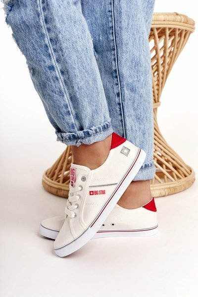 Adidași pentru femei Big Star DD274892 White-Red