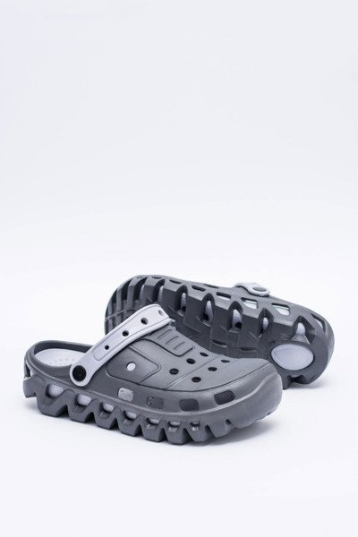 Grădina pentru bărbați gri închisă Flip Flip Flip Flops Kroks Eva