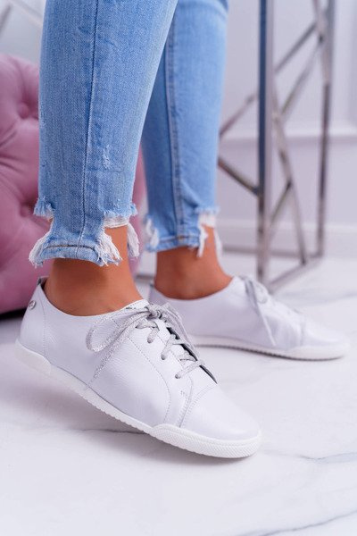 Women's Shoes Shoes Shoes Maciejka Leather White 4049A
