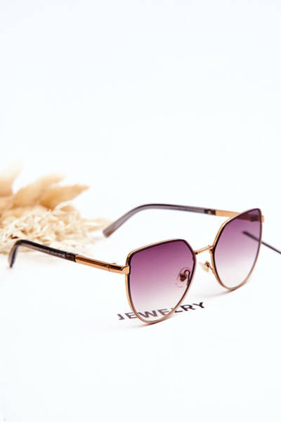 Damen Prius V507 Sonnenbrille Grau-braun