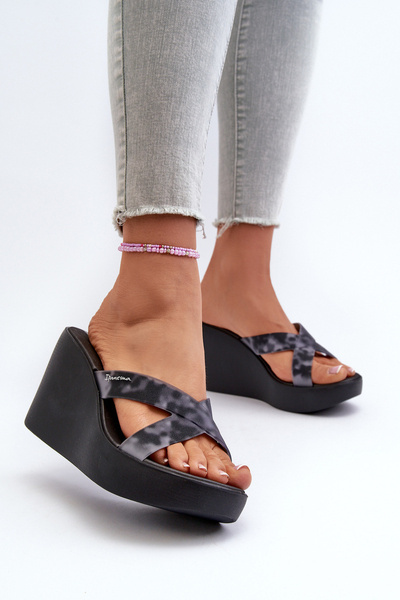 Női ékszandál 83520 Ipanema High Fashion Slide Fem fekete