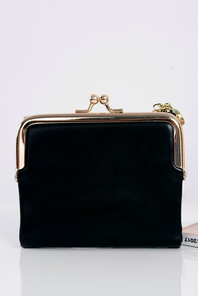 Kleine große Damenhandtasche Schwarz