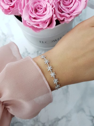 Charms Damenarmband Rose Gold Larissa
