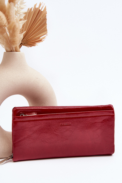 Portefeuille femme rouge Tiborlena