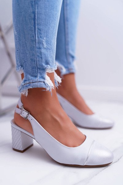 Sergio Leone SK797 Gray Hertes Stiletto szivattyúk