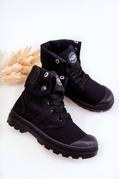 Children's High-top Sneakers Black Tobby