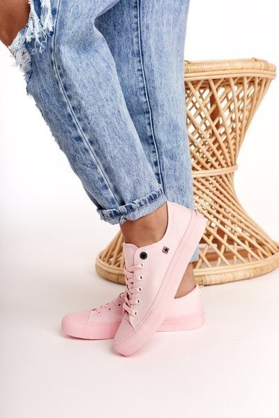 Baskets basses classiques pour femmes BIG STAR AA274028 Rose