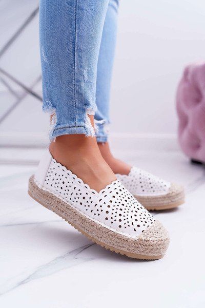 Women's Slip-on Espadrilles White Satisfaction
