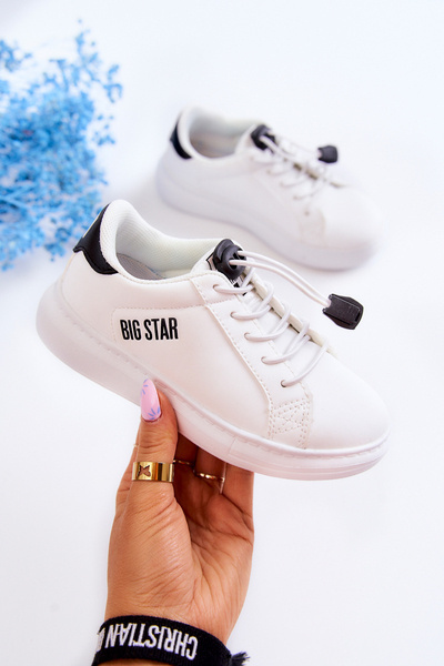 Pantofi sport pentru copii Star Big JJ374069 Alb și negru