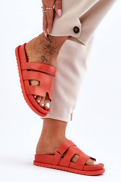 Chaussons classiques pour femmes Orange Molie