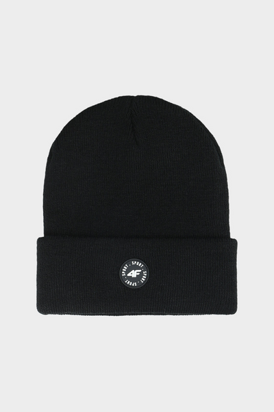 Bonnet d'hiver pour enfants 4F 4FJWAW24ACAPU444-21S Noir