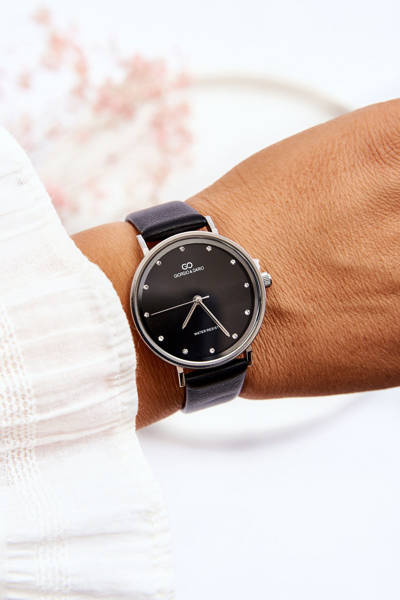 Montre Analogique Etanche Femme Giorgio&Dario Noir