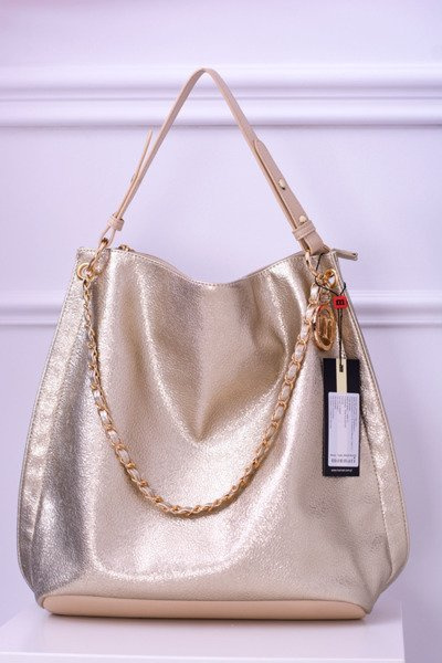 Monnari Gold Shopper Sack Tasche BAGA750