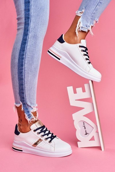 Chaussures de sport pour femmes, blanches, Mirra