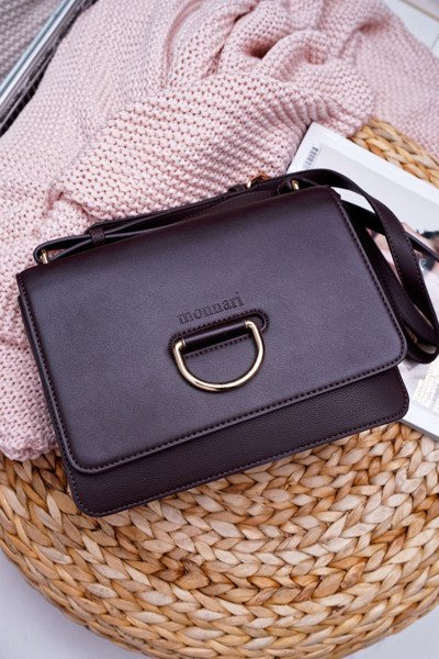 Női kézitáska Postatáska Monnari Sötétbarna BAG9280-017