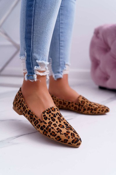 Női Lu Boo Leopard Magnus Mokassins