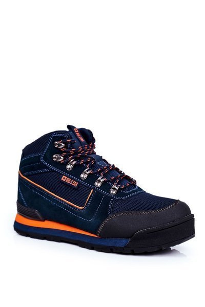 Herren-Trekking-Schuhe Big Star Outdoor Marineblau GG174199