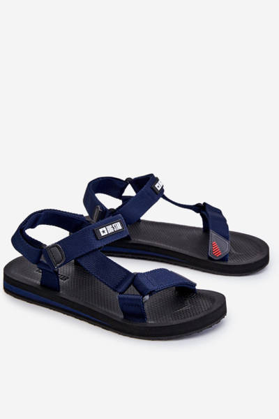 Sandales Velcro Homme Big Star DD174718 Bleu marine