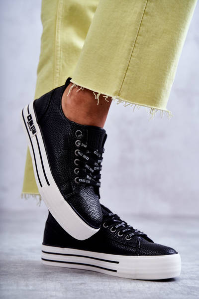 Baskets basses femme Big Star KK274015 noir