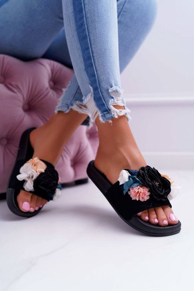 FLIP FLIP FLOPS FLOPS BLACK Della