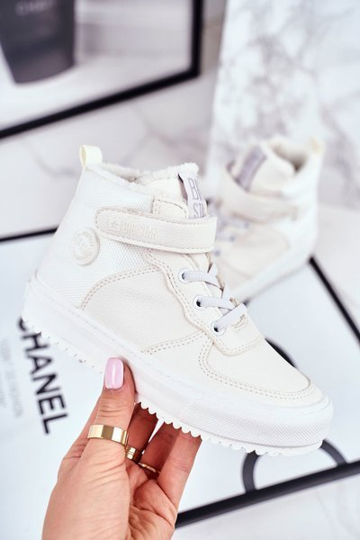 Chaussures de sport isolées pour enfants Big Star GG374041 blanc