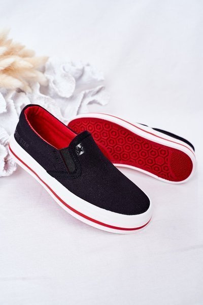 Children's Slip-On Sneakers Big Star HH374013 Black