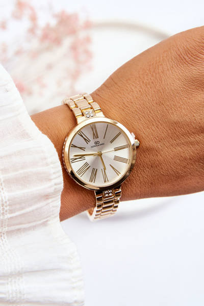 Montre Femme Avec Cadran Brillant Giorgio&Dario Or
