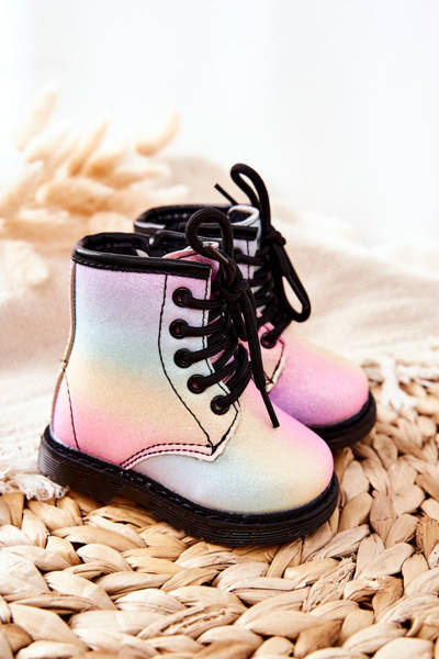 Bottes pour enfants chaudes avec fermeture éclair Pastels Goopy