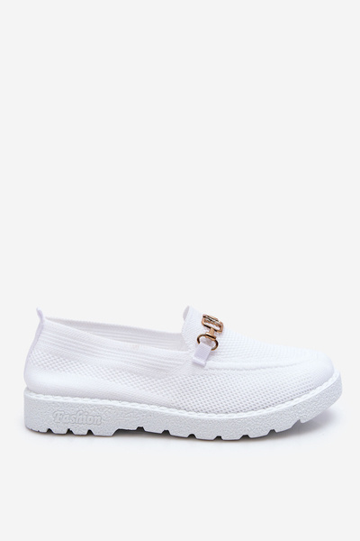 Women's Slip-On Sneakers With Embellishment White Alena