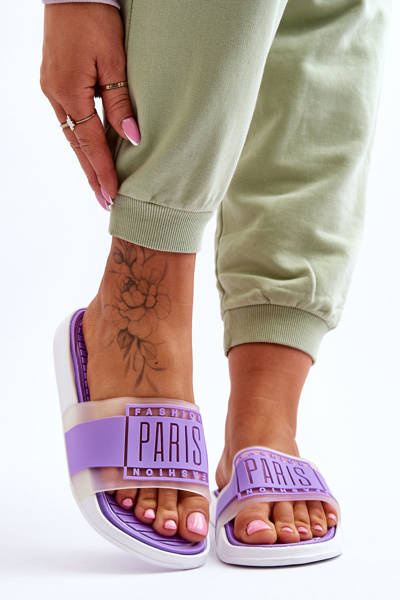 Női sportpapucs Violet Sunrise