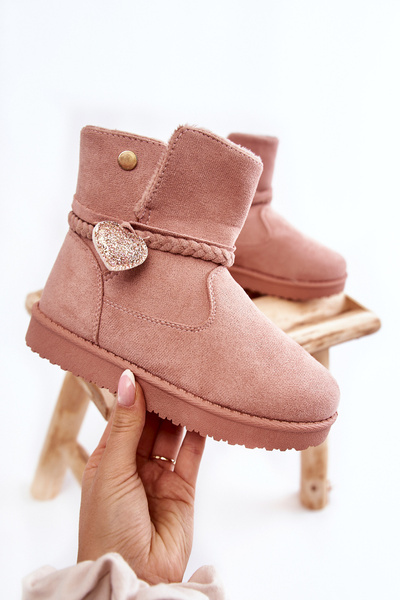 Bottes de Neige Enfant Rose May
