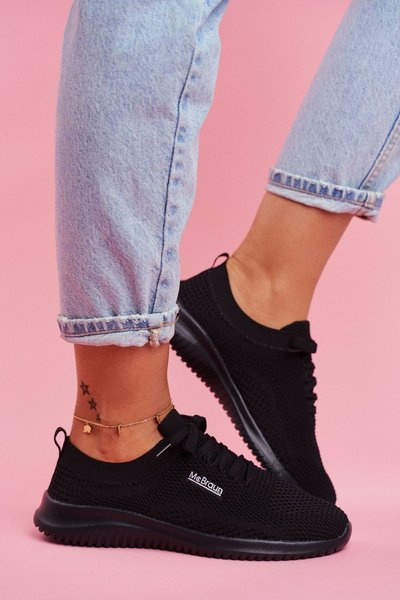 Women's Sports Leichtgewichtige Schuhe Schwarz Faster