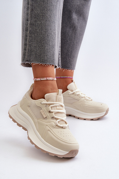 Baskets Femme HI-POLY SYSTEM Big Star NN274A105 Beige