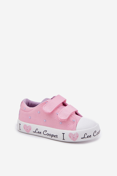 Adidași Fete Cu Velcro Lee Cooper LCW-25-02-3265K Roz