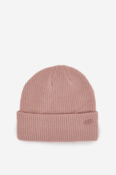 Zweilagige Damenmütze 4F4FAW23ACAPF291-83S Beige