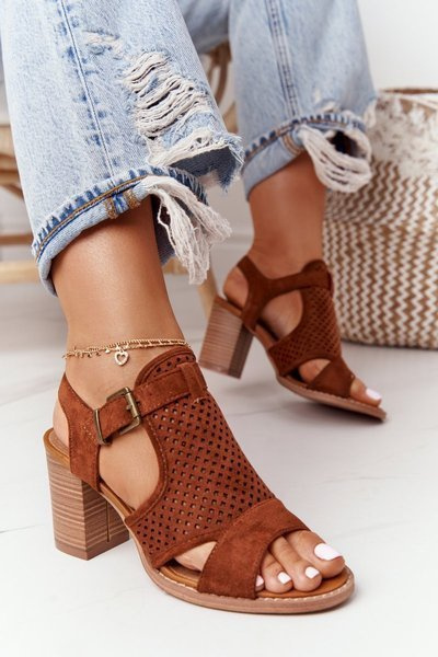 Kamel Kamel Stiletto Sandalen Hey Lover