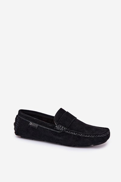 Mocassins en Daim Pour Hommes Big Star RR174049 Noirs