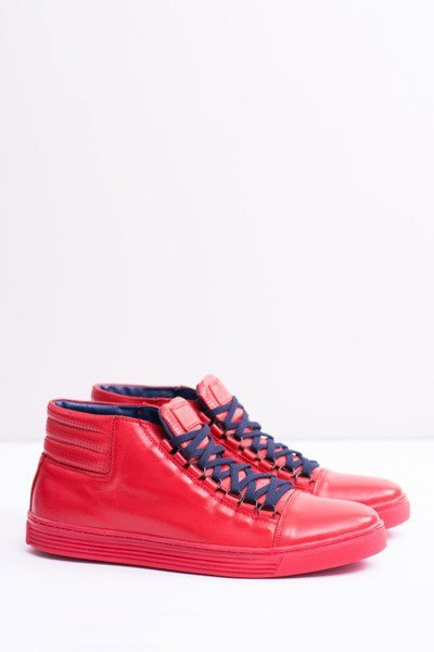 Tenis de piele pentru bărbați Torres roșu