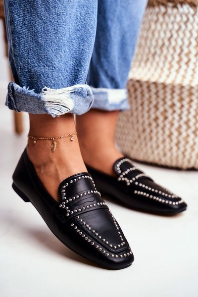 Chaussures noires pour femmes Lords Jets Harriet