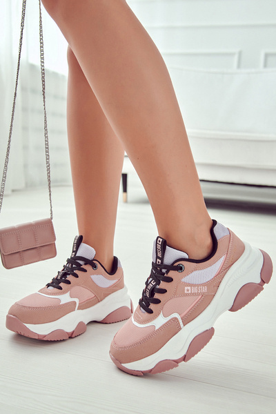 Chaussures de sport pour femmes Big Star JJ274577 Rose