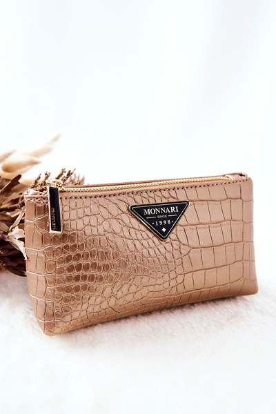 Kleine Kosmetiktasche Monnari CSM0070-023 Gold