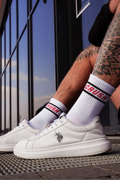 Chaussettes Hommes CRUSH Blanc