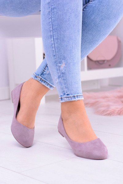 Ballerines en daim pour femmes Heather Bueno