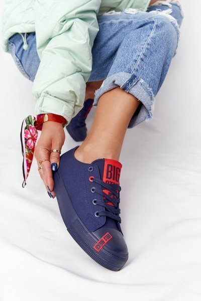 Baskets Femme BIG STAR HH274676 Bleu Marine