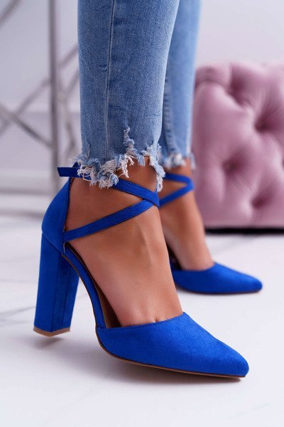 Moteriški „Stiletto“ siurbliai „High Traffic Blue“.