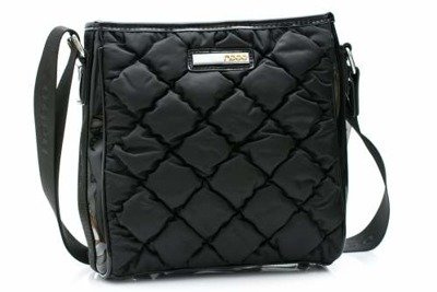 Gesteppte schwarze Nobo Letterman Handtasche