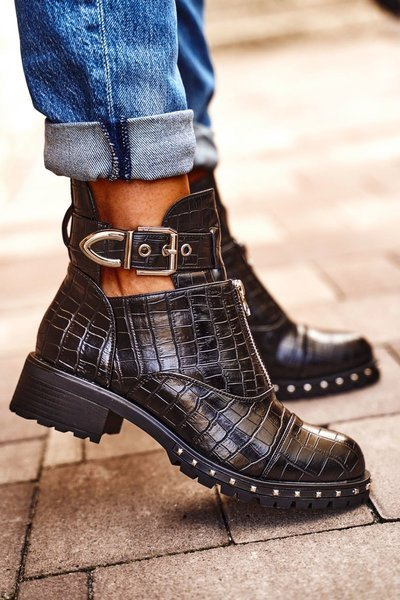 Bottes pour femmes avec découpe Blak Hampton