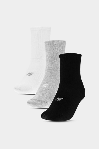 Șosete Băieți 4F 3-PACHET 4FJWAW23USOCM233-90S Multicolor