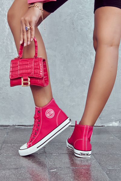 Baskets Hautes Femme Big Star JJ274210 Fuchsia