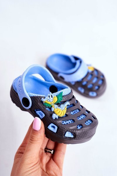 Gyerekcipők Slides Crocs Black Small Dragon